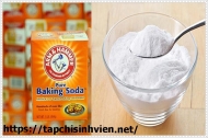 Cách thông bồn cầu bằng baking soda như thế nào