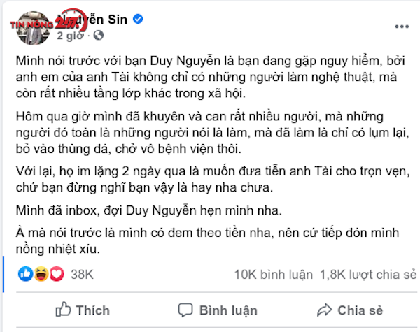 Gymmer Duy Nguyễn bị dọa đánh