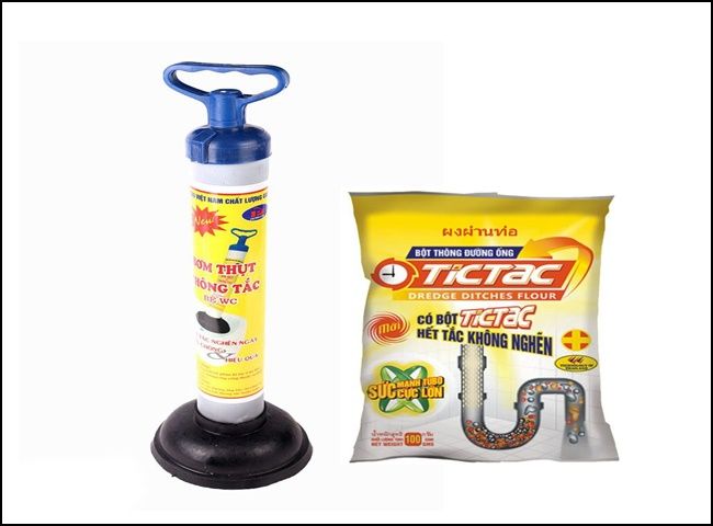 Thuốc vi sinh th&ocirc;ng bồn cầu Tictac